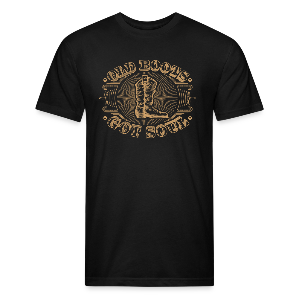 Old Boots Got Soul T-Shirt - black