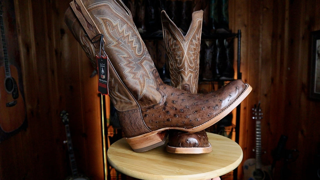 Durango PRCA Full-Quill Ostrich Boots: Built for Rodeo, Styled for the Spotlight