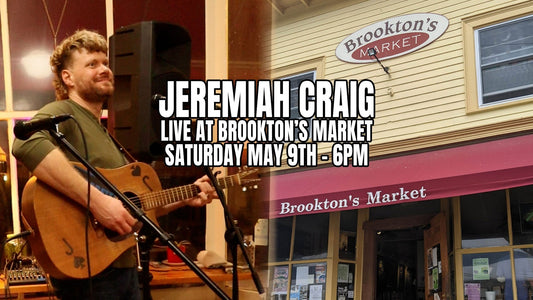 Join Jeremiah Craig for Live Music at Brookton’s Market on May 9th!