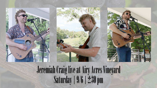 Live at Airy Acres Vineyard: Folk Music and Finger Lakes Views