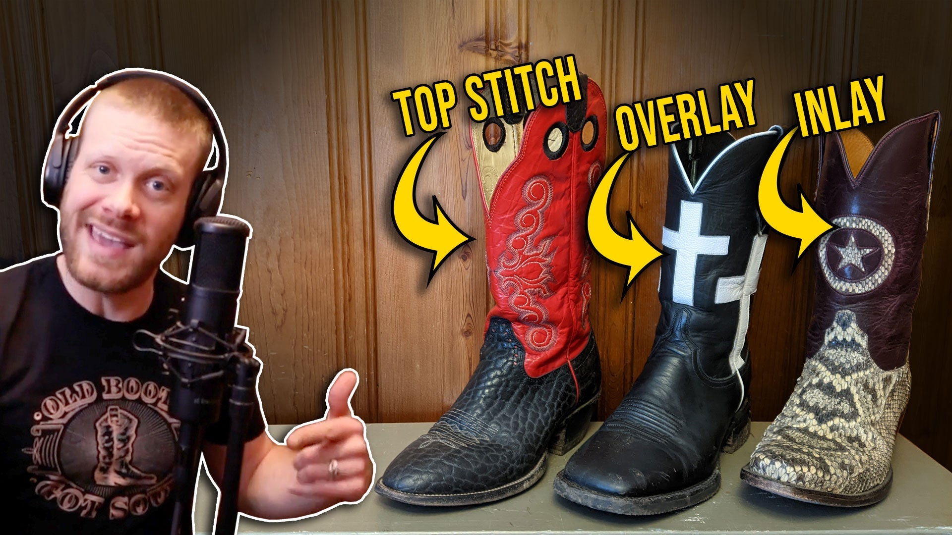 The Many Designs of Cowboy Boot Tops: From Inlay to Top Stitching ...