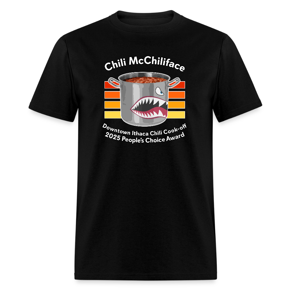 Chili McChiliface People's Choice 2025 T-Shirt - black