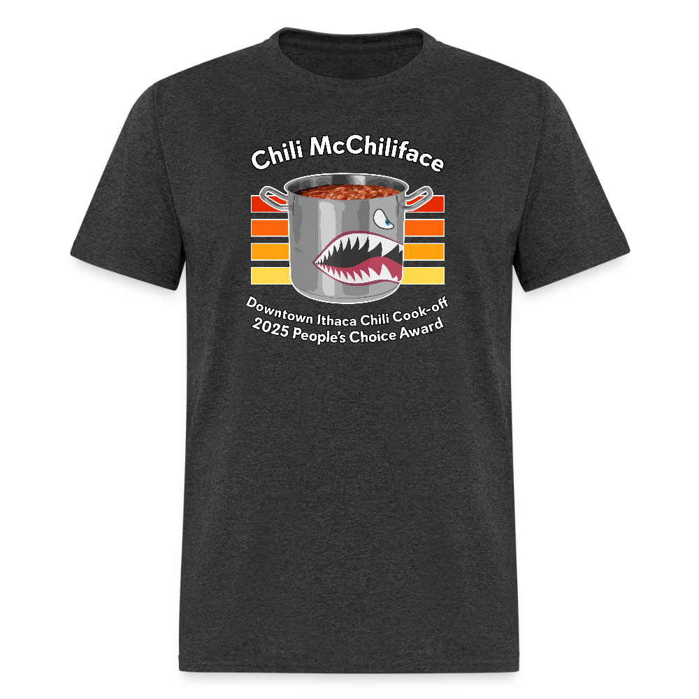 Chili McChiliface People's Choice 2025 T-Shirt - heather black