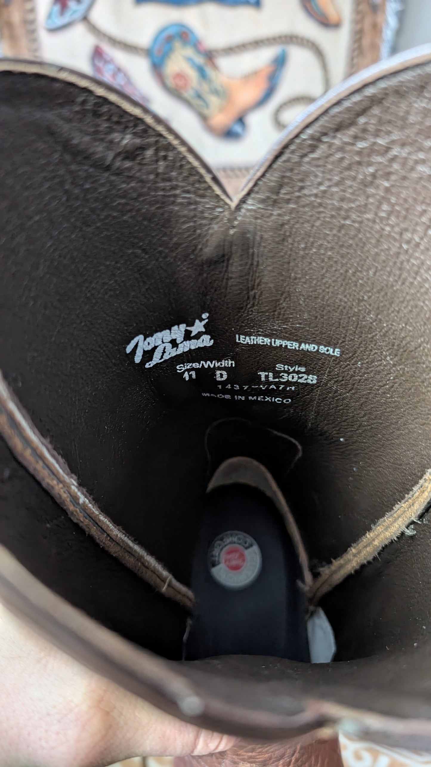 Tony Lama Stegall size 11D